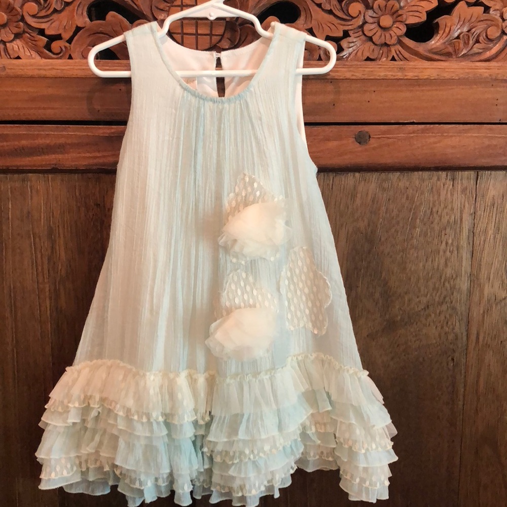 Isobella and Chloe detailed summer dress. 4t